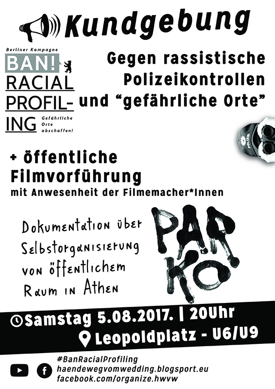 Open Air Kino auf dem Leo - Flyer