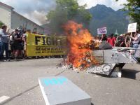 Antimilitaristischer Aktionstag bei G7-Protesten (8)