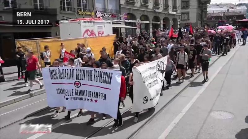 Demo in Bern gegen Repression und G20