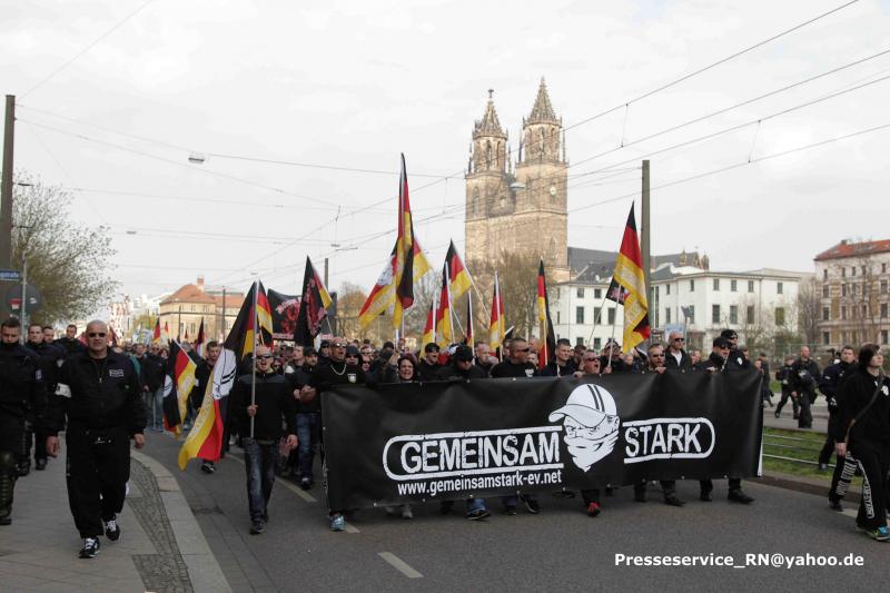 GSD-Naziaufmarsch (Foto: Presseservice Rathenow)