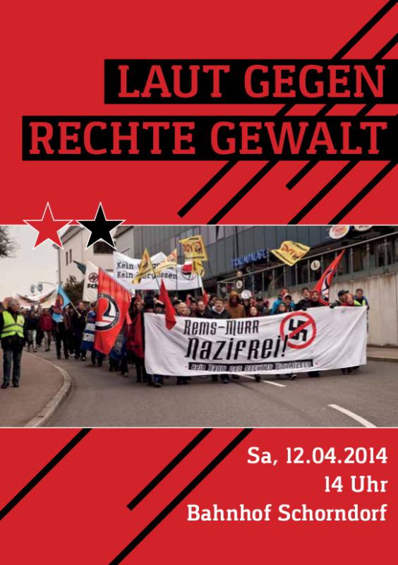 Laut gegen rechte Gewalt!