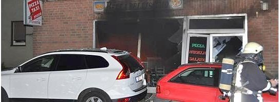 Brand in Pizzeria in Bochum-Langendreer