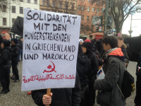 Solidarität mit den Hungerstreikenden in Griechenland und Marokko!