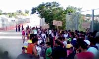 Protests outside Nauru