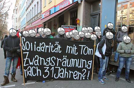 Zwangsräumung von Tom verhindern