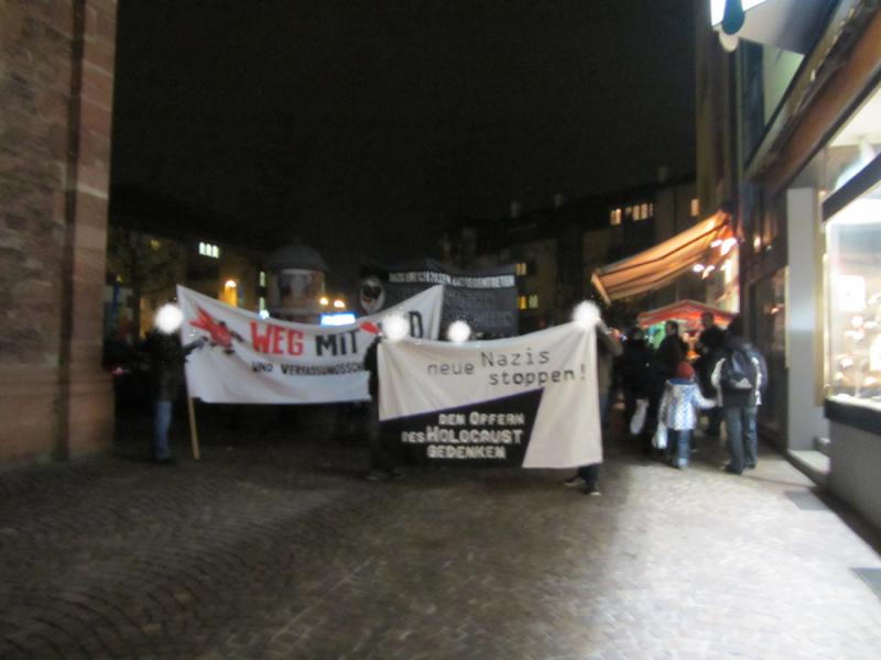 Antifaschistische Demonstration in Aschaffenburg