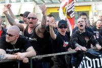 Nazis in Ulm am 1. Mai 2009