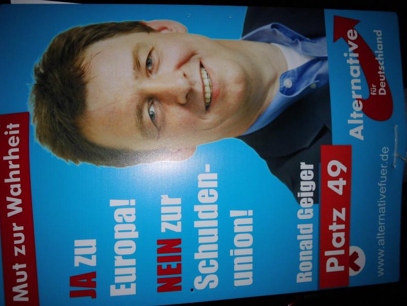 Ronald Geiger Plakat