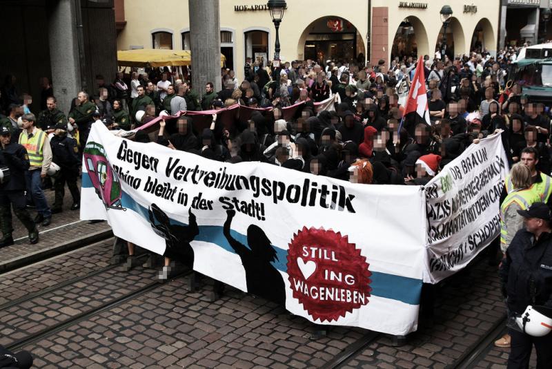 Vor der Räumungs Demo 23.07.11