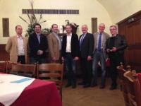 Charlottenburg-Wilmersdorf: Jan von Ertzdorff-Kupffer, Marc Vallendar, Carsten Ubbelohde, Frank Schilling, Hugh Bronson, Michael Seyfert und Hans Asbeck