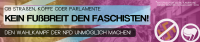 KEIN FUßBREIT DEN FASCHISTEN!