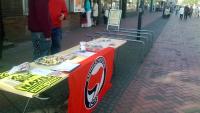 Stand auf der Von-Der-Mark-Straße in Duisburg-Meiderich