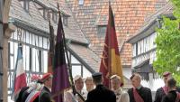 Am Rande eines Burschentages in Eisenach