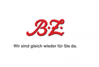 Die "BZ" war online am Donnerstag vormittag nicht zu erreichen. - Screenshot: Tsp