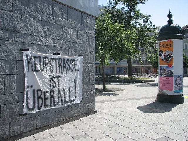 Keupstraße am Aufseßplatz