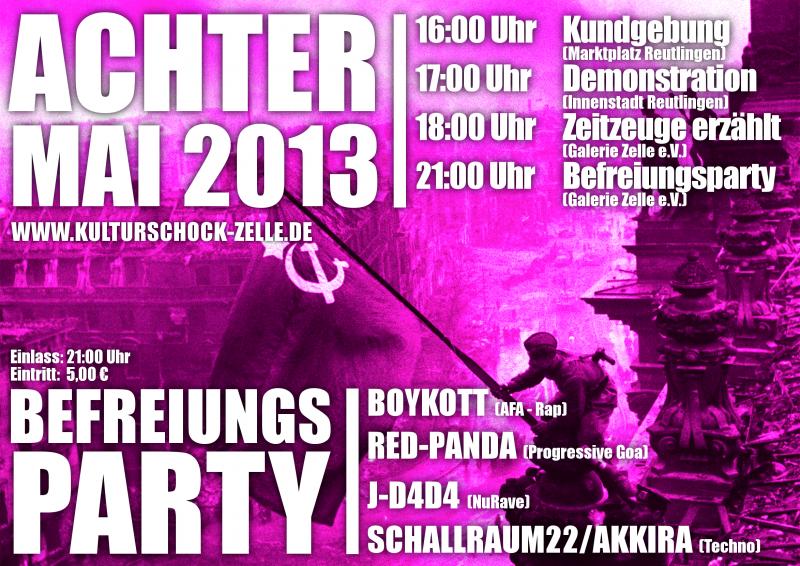 8. Mai 2013, Kulturschock Zelle