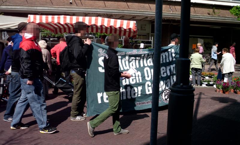 Antifa Spaziergang Uelzen 1