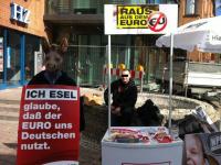 Infostand der NPD Heilbronn in Öhringen am 21.04.2012