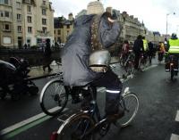 Fahrrad mit Kuhglocke