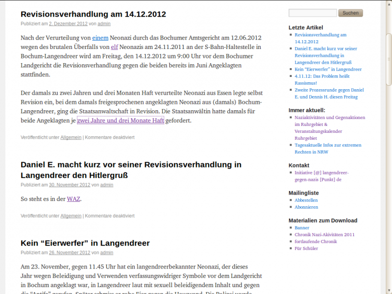 Langendreer gegen Nazis - Which side are you on?