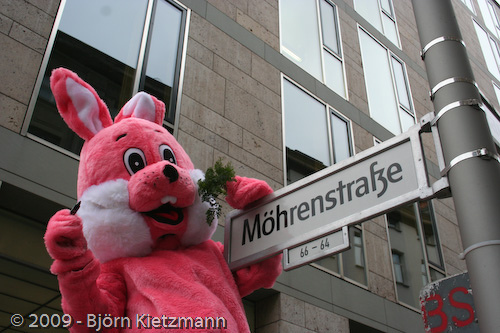 Möhrenstrasse Pink Rabbit 2009