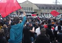 Blockade Bahnhofstraße