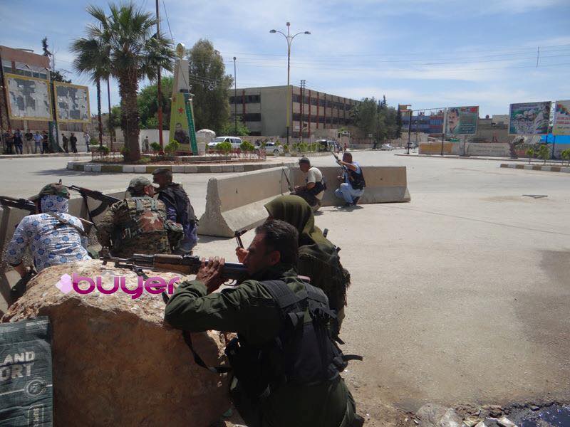 YPG in Qamishlo, 20.04.2016