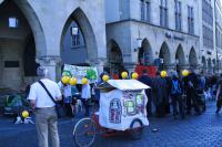 Solidaritätskundgebung mit Sand im Getriebe 2