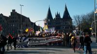 Refugees Welcome - Demonstration Lübeck am 17.01.2015