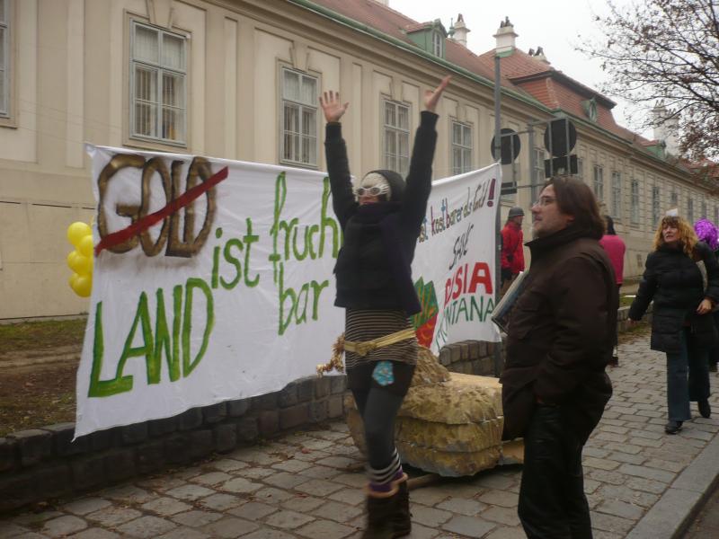 Aktion in Wien am 01.12.2011