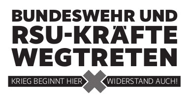 RSU-Kräfte wegtreten