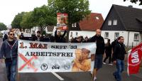 Kaiserslautern am 1. Mai 2014: Timo Feldpausch, Gabriel Reiß und Dennis Neff (vorne v.l.)