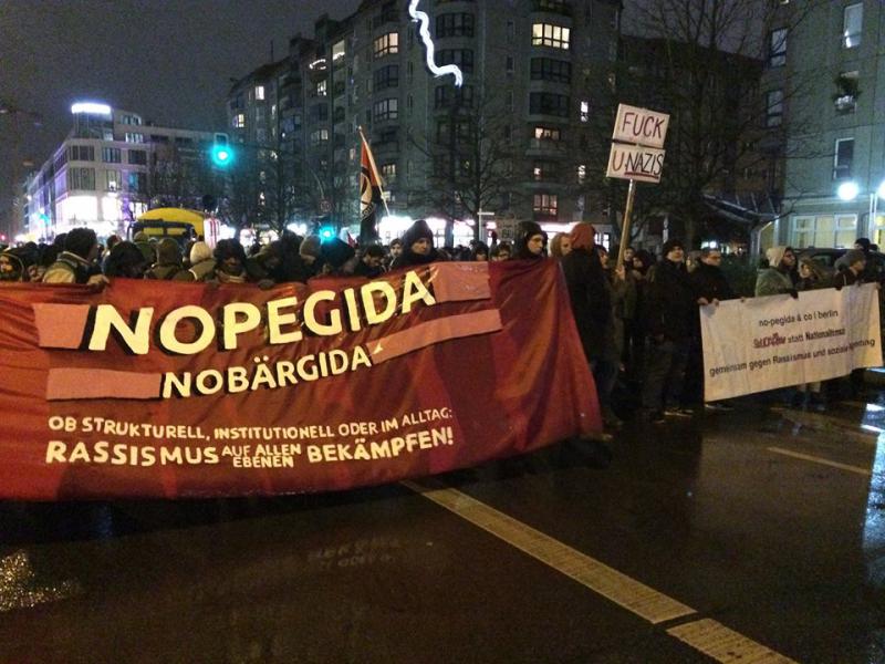 NoPEGIDA und NoBÄRGIDA