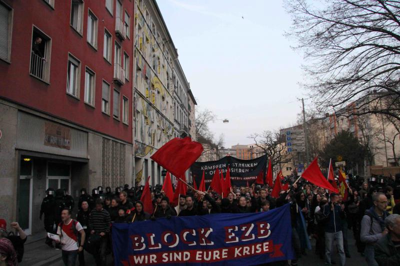 Gute Stimmung auf der Demo