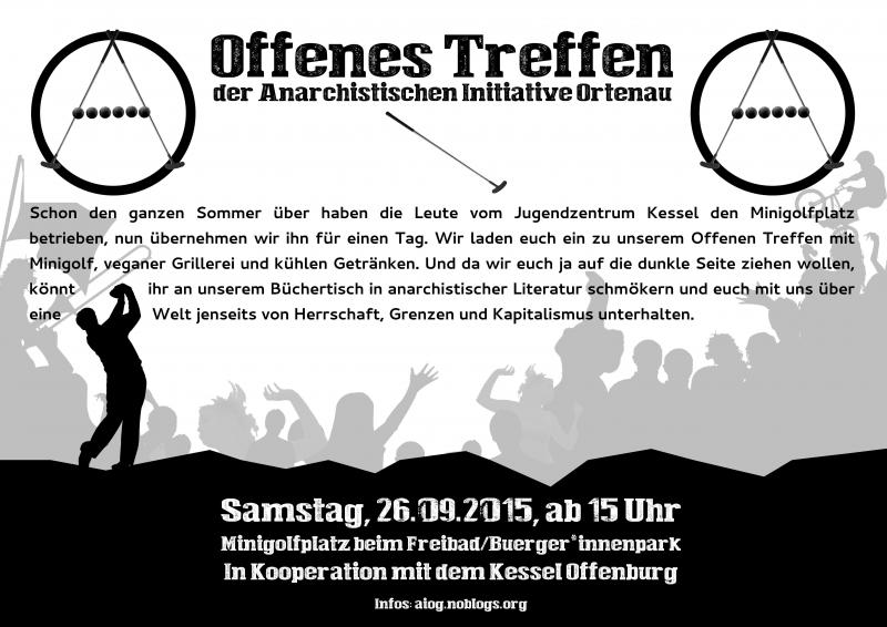 26.09.2015 Offenes Treffen Minigolf