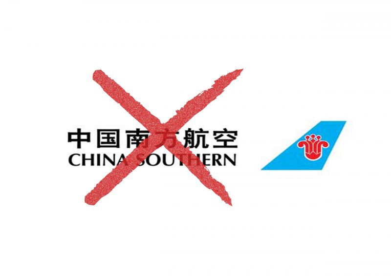 china southern? erledigt!!!