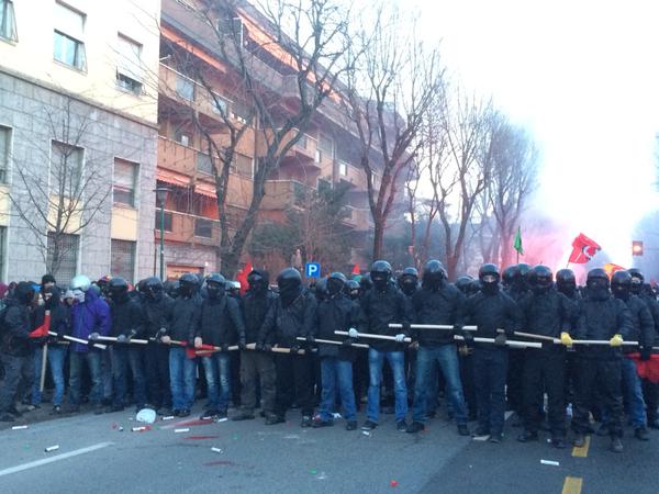 Antifa-Demo in Cremona