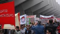 Demo auf der Castroperstrasse 2