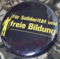 Für Solidarität und freie Bildung