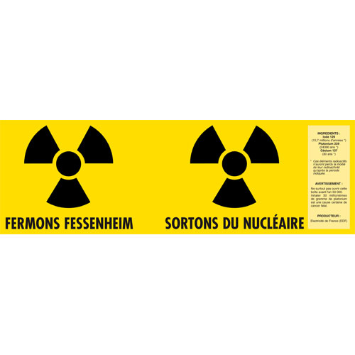 Fermons Fessenheim - Demoaufruf