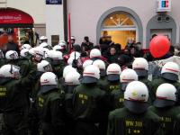 Antifaschistische Demonstration am 14. November 2009 in Freiburg