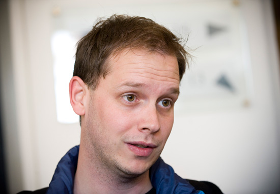 Bleibt gern im Hintergrund: Peter Sunde (Foto: Jonathan Nackstrand/AFP)