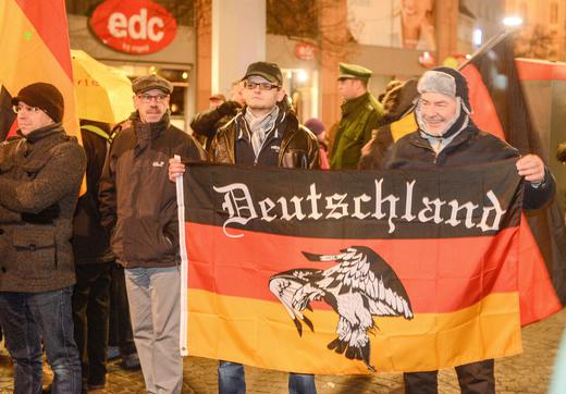 Christian Hock, NPD-KV Aschaffenburg/Miltenberg am 01.12.2014 in Würzburg