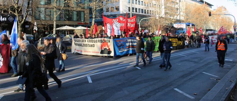 Demonstrationszug