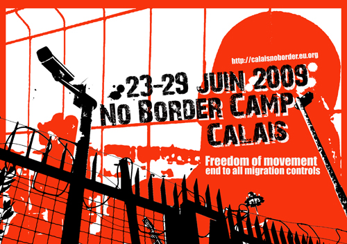 No Border Camp (FlyerRed)