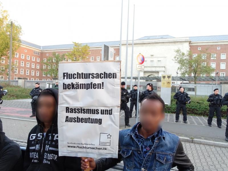 Demonstration "Fluchtursachen bekämpfen" 17