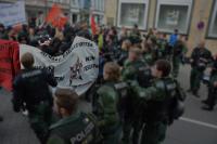 Simon bei "Peter-Siebert-Gedenkdemo" in Memmingen Teil 2 (26.04.14)