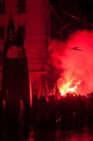 18.06.2010, Bei der 1. Freiburg Nachttanzdemo im Rahmen des Bildungsstreiks tanzten mehrere hundert Menschen für ein anderes Bildungs- und Gesellschaftssystem.