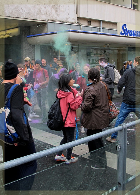 Tanzdemo in Frankfurt