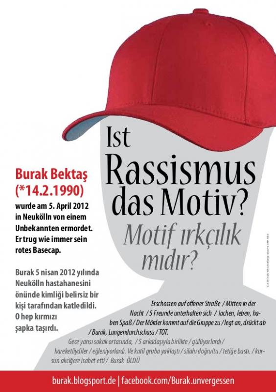 Burak B. Ist Rassismus das Motiv?